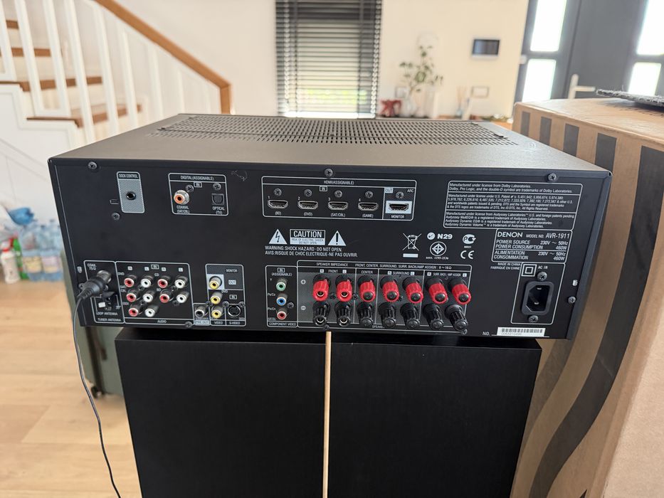 Boxe Magnat Quantum 605 & receiver Denon avr 1911