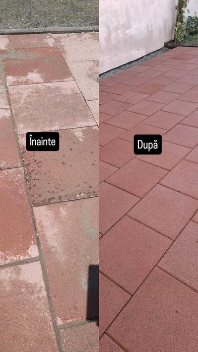 Curatare / Spalare Pavaje, Curti, Dale, Fatada Casei,Suprafete exterioare - Sibiu / Cisnadie