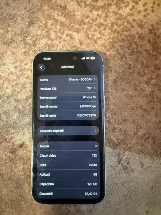 Iphone 15 simplu