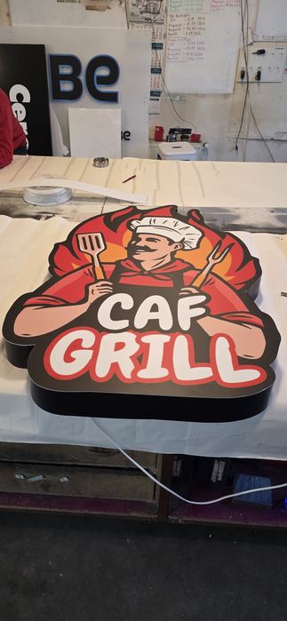 Reclame luminoase ,casete luminoase ,litere volumetrice