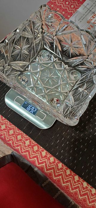 Fructiera 20.5 cm cristal Bohemia