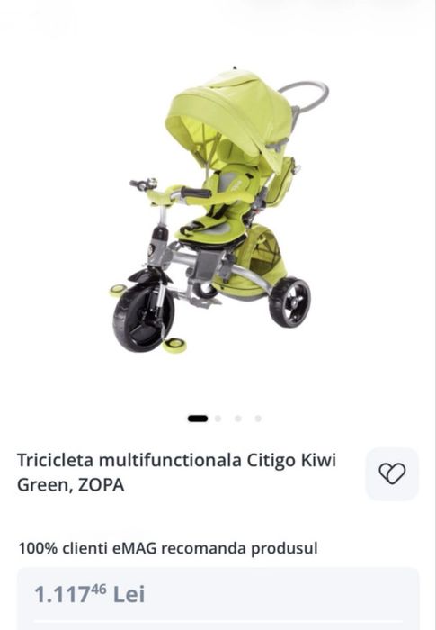 Tricicleta Zopa copil