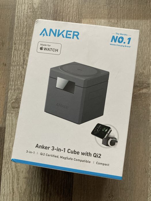 Anker 3-в-1 куб с MagSafe