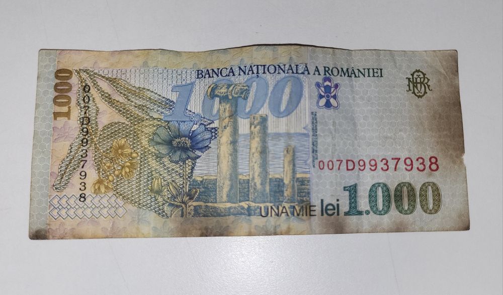 Vând bacnota 1000 lei vechi