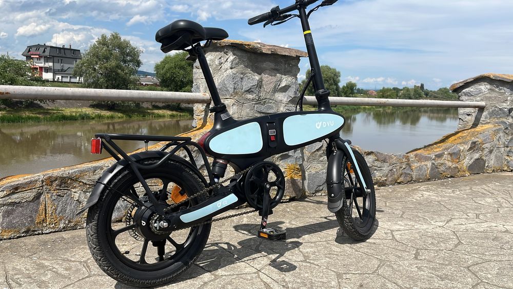 Bicicleta electrica pliabila DYU
