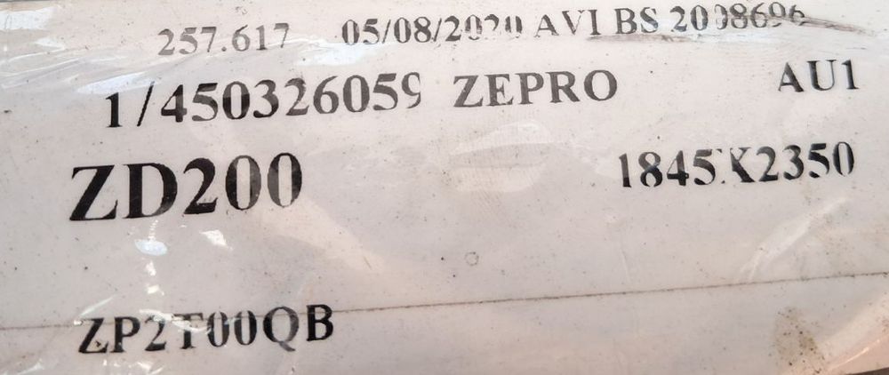 Хидравличен падащ борд ZEPRO ZD 200