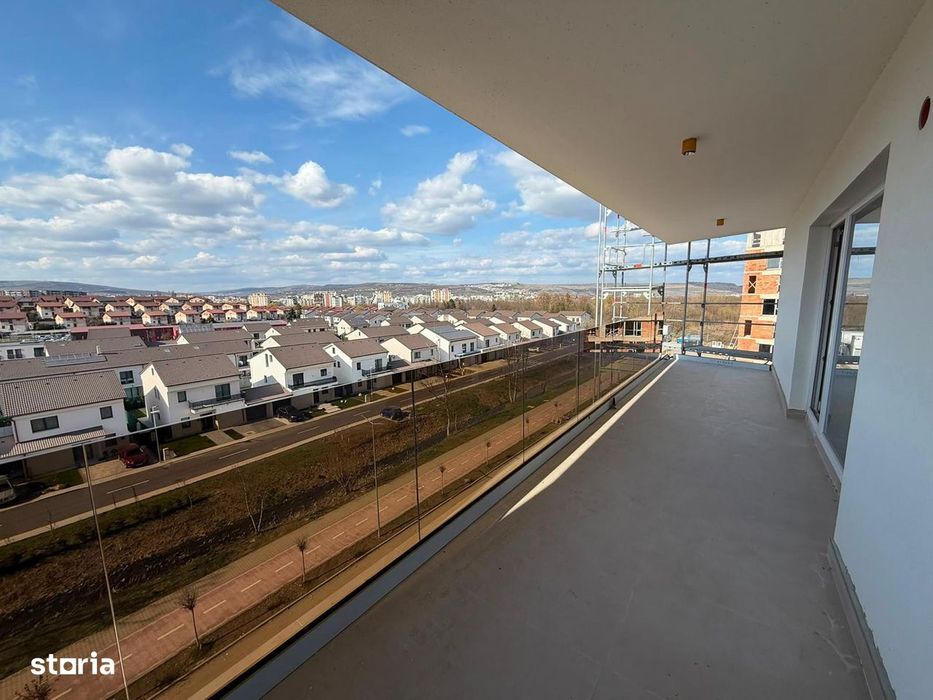 Apartament 2 camere, 58 mp, semifinisat, terasa 20 mp, zona Soporului