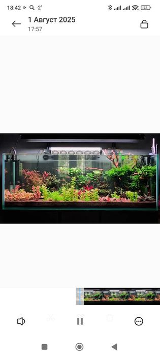 Продам аквариум полный комплект .