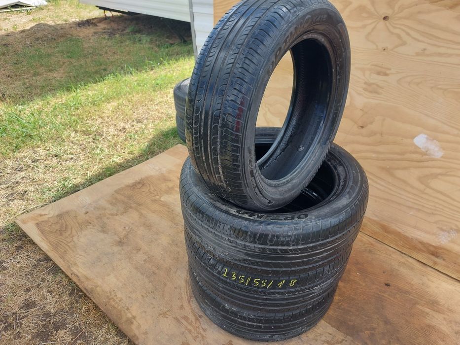 125 lei bucata! Set anvelope de vara 225 55 r18 Hankook Optimo