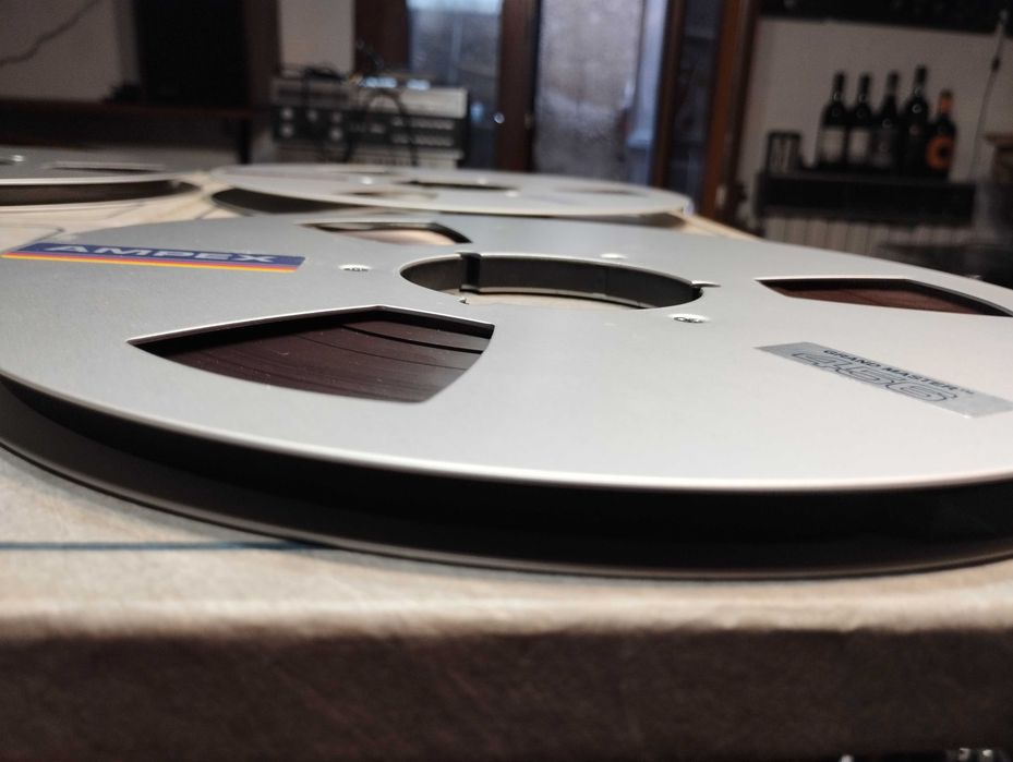 Bobine aluminiu AMPEX 26 cm – în stare foarte bună, netestate