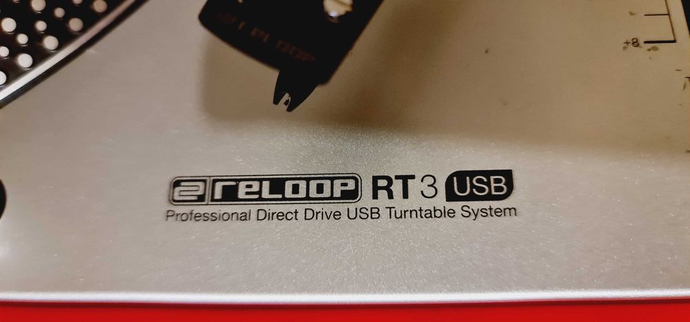 Reloop RT- M K 3 USB Professional Quartz Controlled Direct Drive