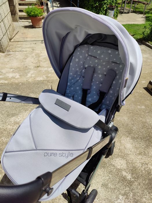 Комбинирана количка Chipolino Elite 3 в 1, графит