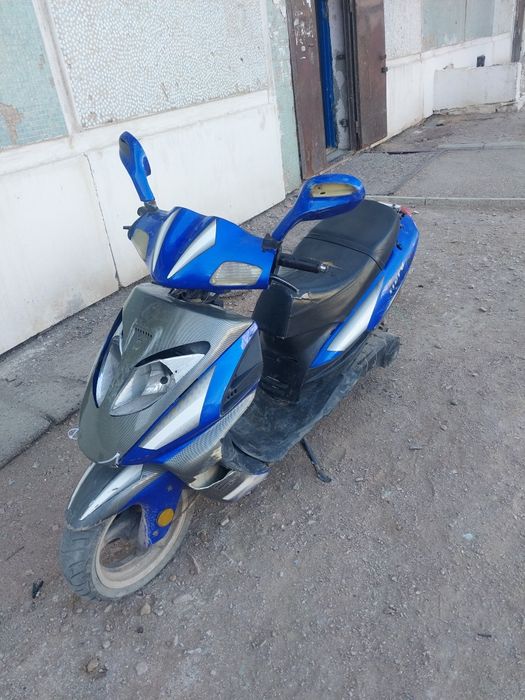 Скутер 150 КБ на ходу
