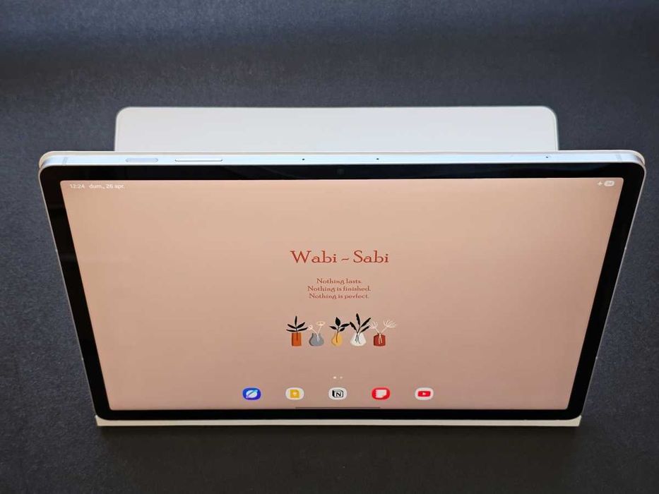 Tableta Samsung Galaxy Tab S9 FE+ (S9 FE Plus), 12.4", 12GB RAM, 256GB + Husa Samsung Smart Book Cover, garantie eMAG