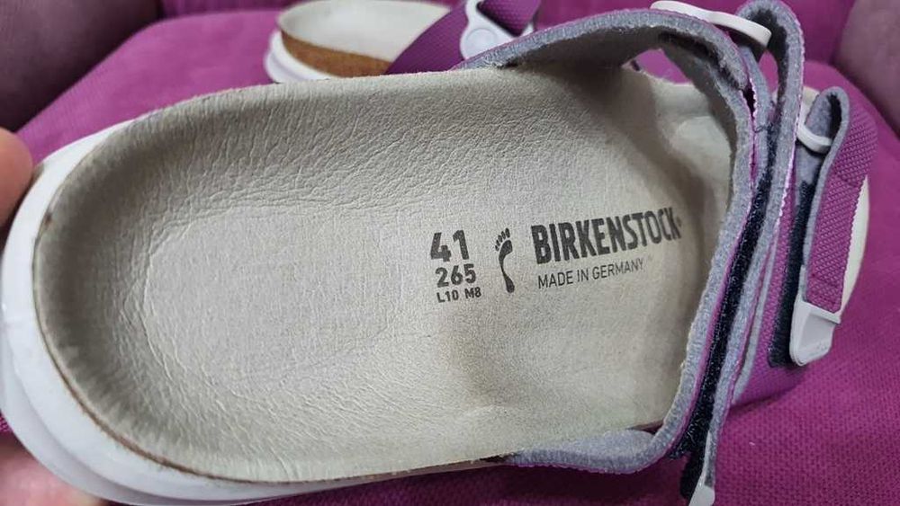 Sandale Birkenstock Sahara CC Purple Birko-Flor marimea 41