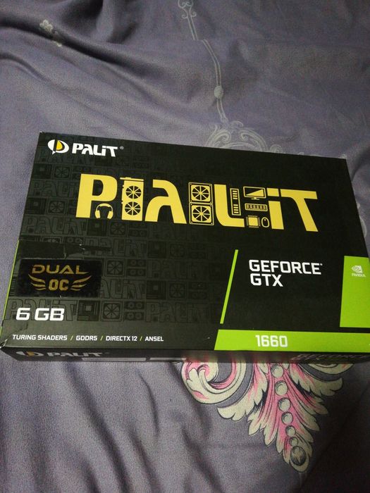 Видеокарта 1660 palit