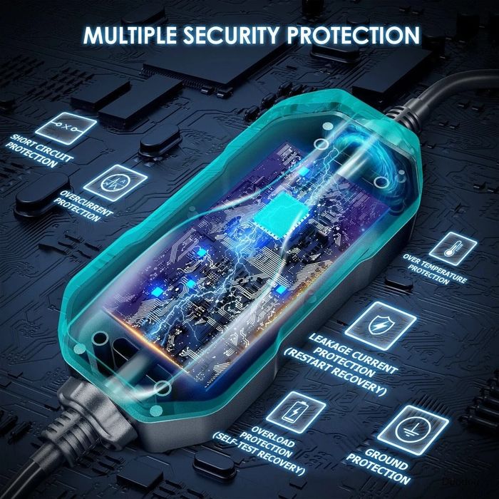 Зарядна станция  електрически автомобил тип 1 3.5 kw. 16 ампера