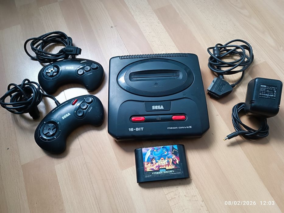 Consola Retro Sega Mega Drive II Disney's Aladdin