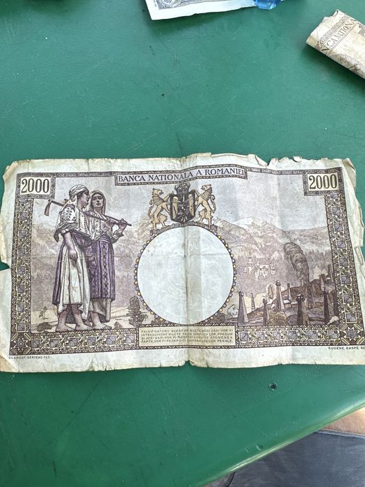 ROMANIA 2000 lei Octombrie 1944 Uzata