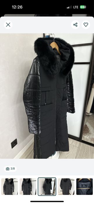 Куртка парка с мехом