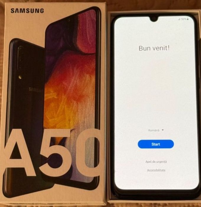 Samsung Galaxy A50 full box
