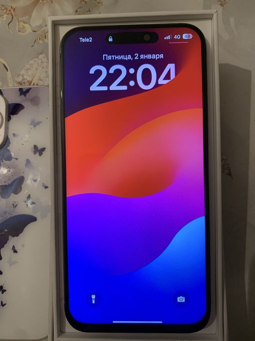 Айфон 15про Мах 256гб емкость 86%