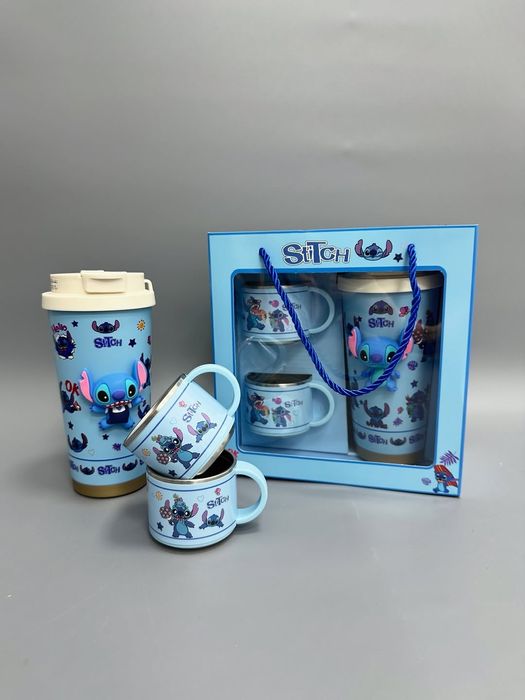 Термостакан и  кружки подарочный набор 3,1