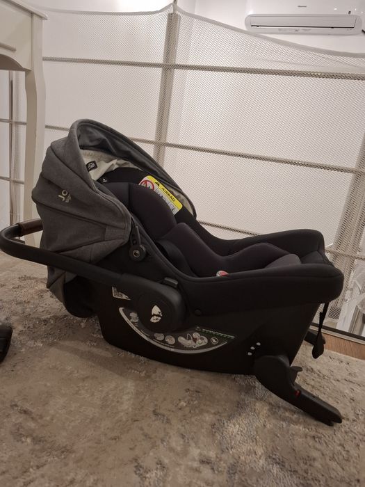 Scoica auto Sprint Signature cu isofix, 75 cm, Carbon - R129, 1 bucata, Joie