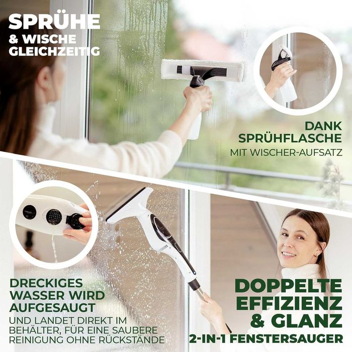 Уред за почистване на прозорци ZONEO Window Vacuum