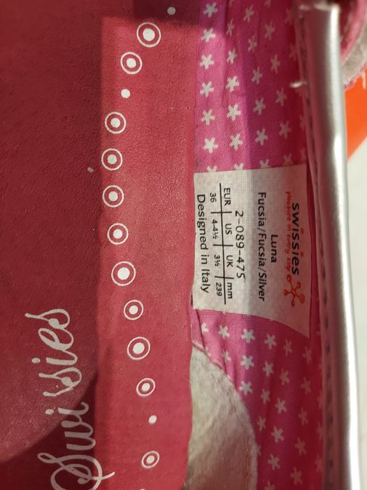 Обувки момиче Swissies - 36 номер