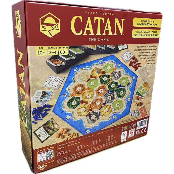 Joc de societate Catan – complet, stare nefolosit