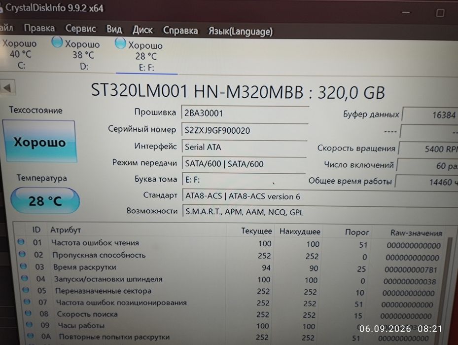 Жесткие диски БУ