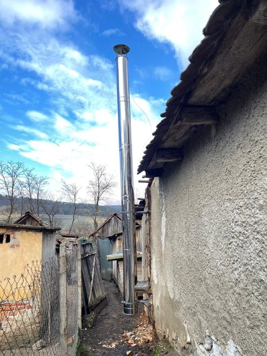 horn de inox centrala cos de fum cos de fum hota