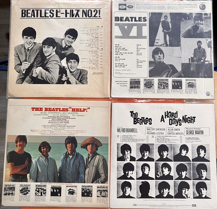 Грамофонни плочи от САЩ Beatles, Queen, Nazareth