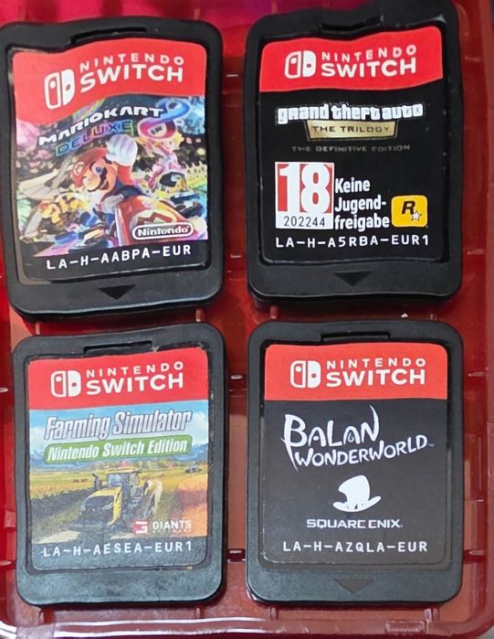 Nintendo switch Mario pokemon farming mortal gta fifa