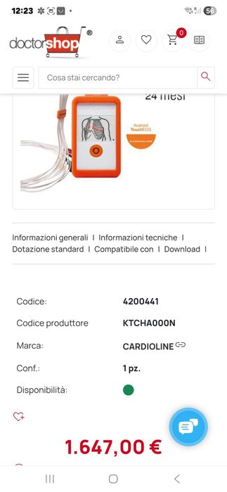 CARDIOLINE kit aparate pentru cardiologie