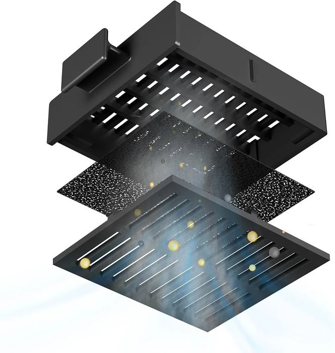 Абсорбатор за вграждане под шкаф CIARRA CBCS6903D, 60 см, 220 m³/h + функция за рециркулация