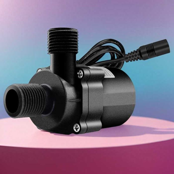 Насос мощный водяной электрический 12V 40W для машины, фонтана, полива