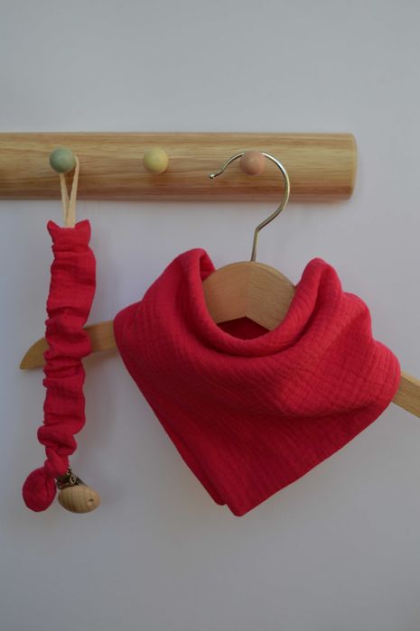бандана, лигавни bandana bib текстилен клипс/ щипка за биберон