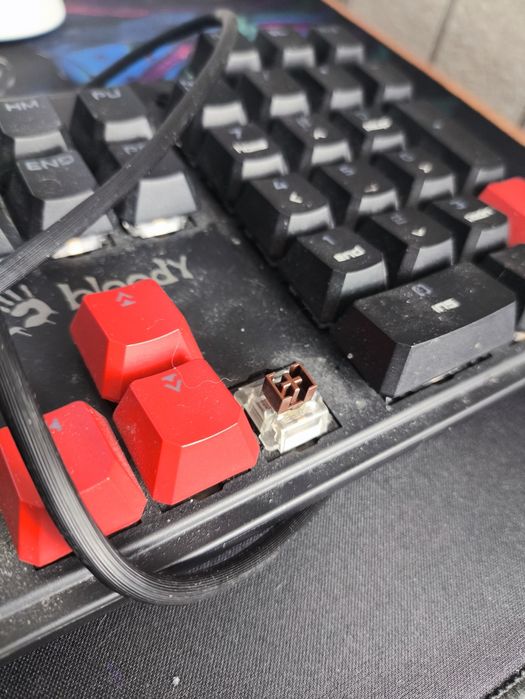 Клавиатура A4Tech Bloody S510N, Fire Black