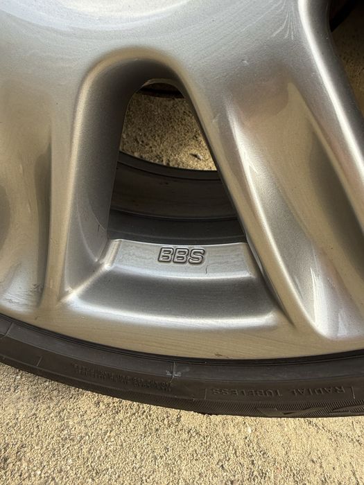 Vand jante BBS 5x100r17 cu tot cu cauciucuri
