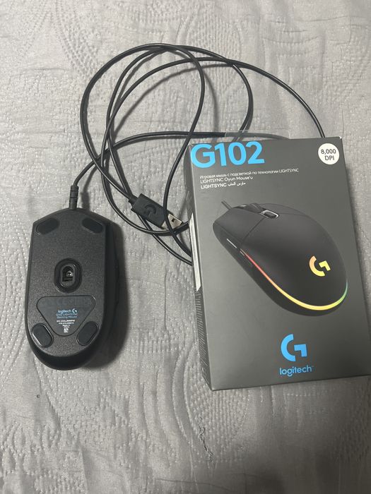 мышка logitech g102