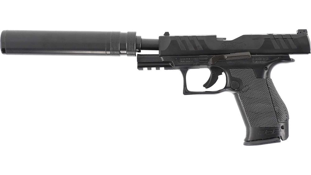 Еърсофт пистолет Walther PDP Compact 4 + заглушител (Пружинен) UMAREX Германия