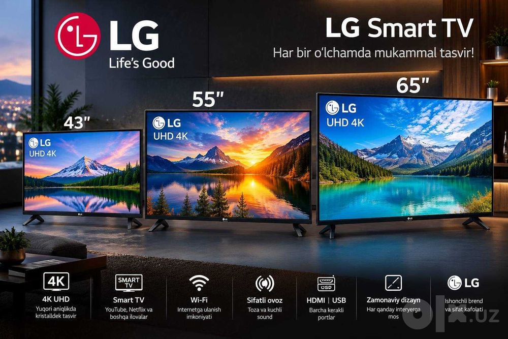LG telvizorlarii