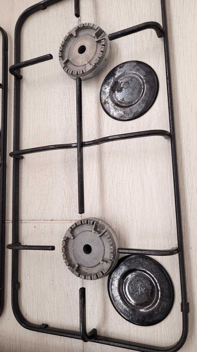 Set aragaz Studio Casa, ochiuri, suporti ochiuri, tava de copt