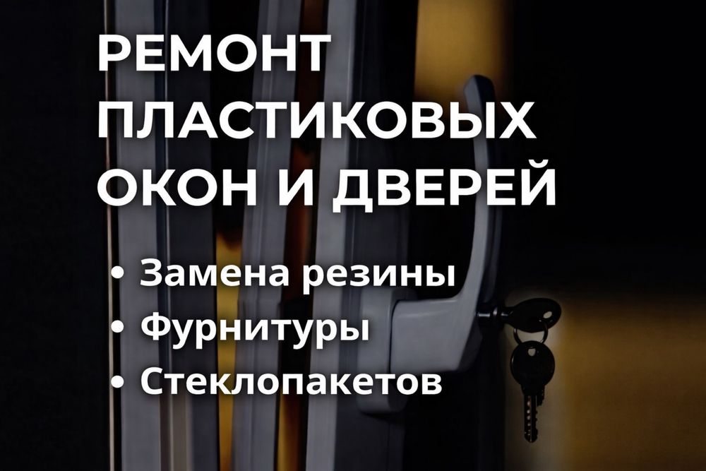 Ремонт окон/ Ремонт пластиковых окон
