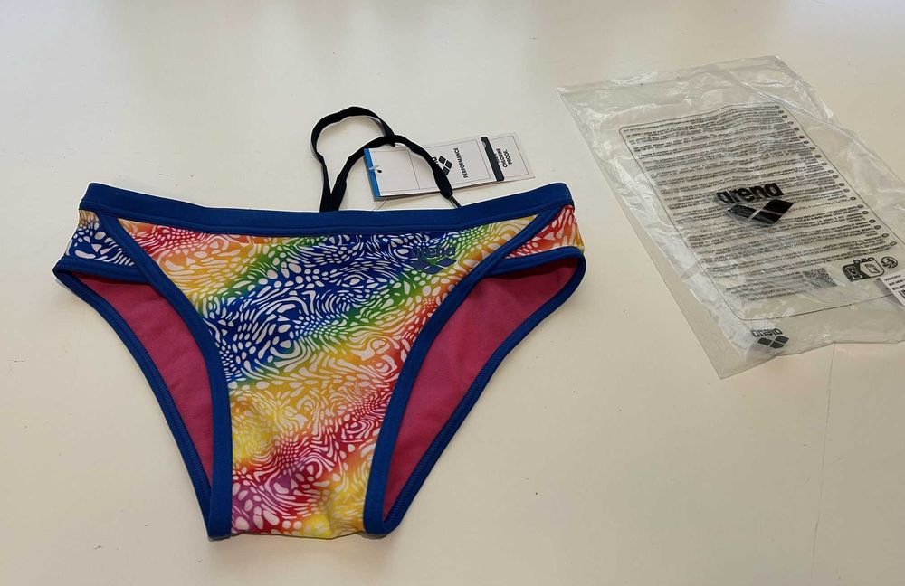 Бански Слип Arena Let it Beat  Кралско синьо / Бяло