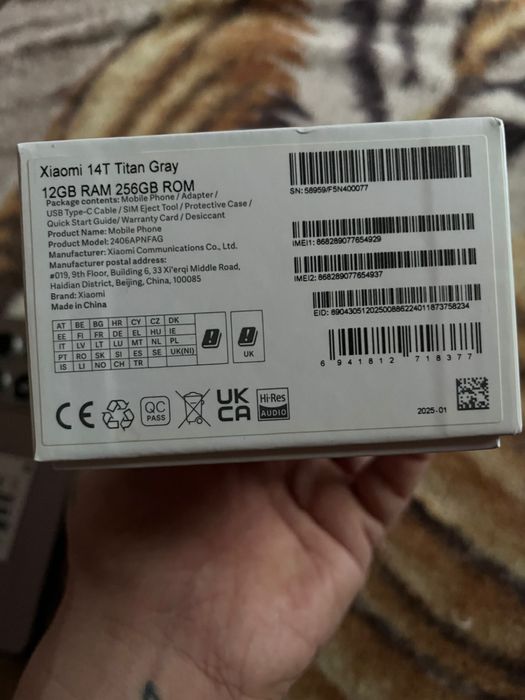 Продам ксяоми 14т titan gray