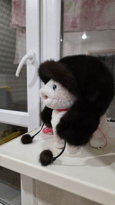 Норковая шапка,очень тёплая