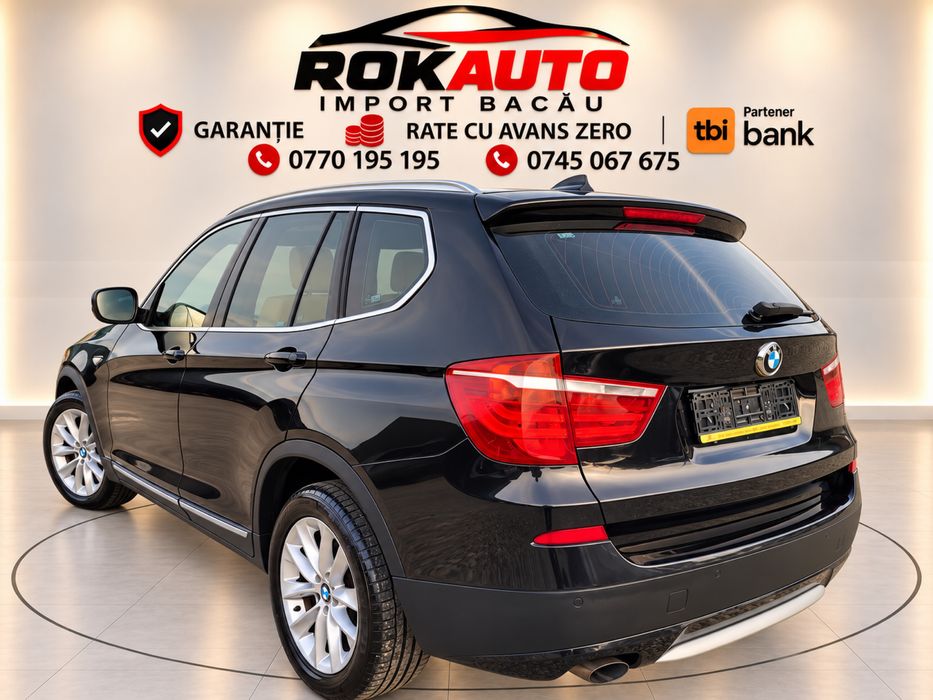 *RATE*BMW X3 xDrive 2.0d 184CP | Automat | Piele | Navi | Xenon | Garanție,RAR EFECTUAT!!